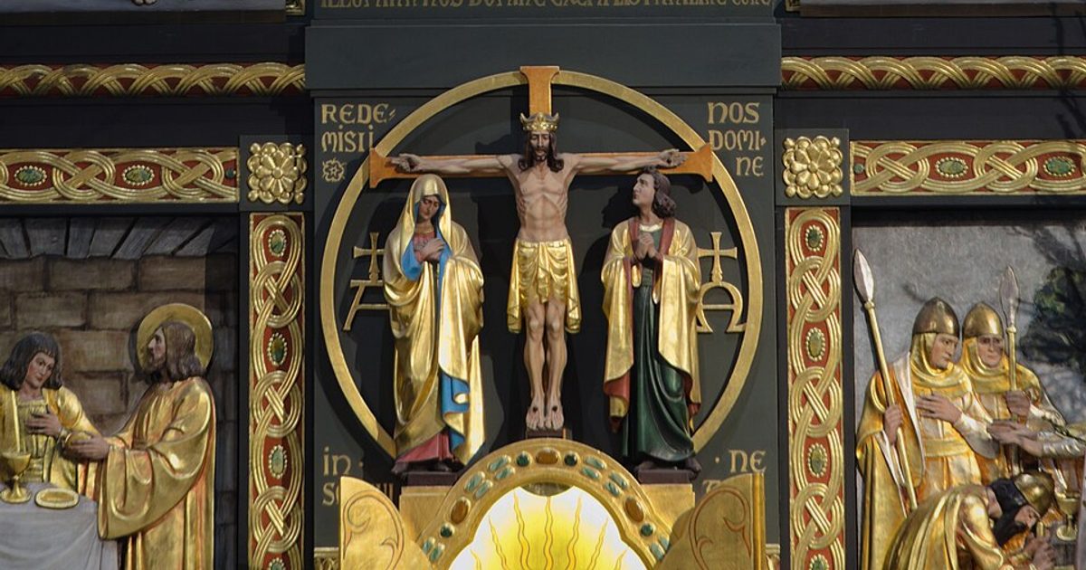 Dzieła sztuki sakralnej — Kościół bł. Marii Karłowskiej, Toruń. Zdjęcie: Wikimedia Commons.
