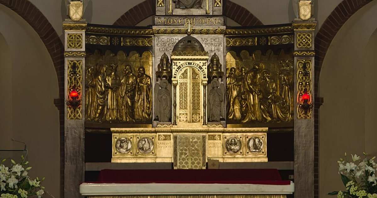 Dzieła sztuki sakralnej — Kościół Chrystusa Króla, Opole. Zdjęcie: Wikimedia Commons.