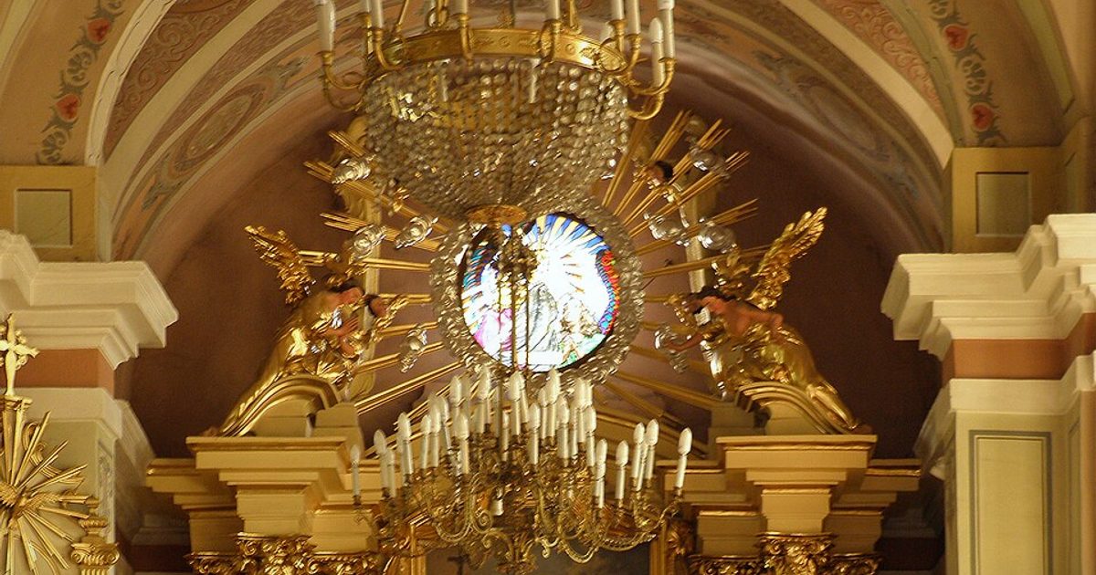 Dzieła sztuki sakralnej — Kościół Dobrego Pasterza, Obice. Zdjęcie: Wikimedia Commons.