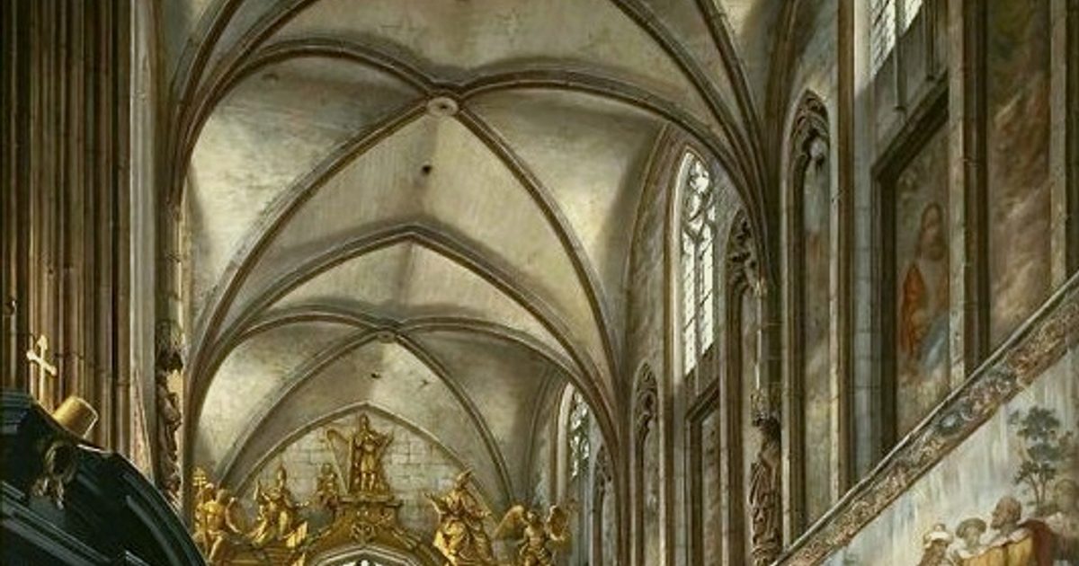 Dzieła sztuki sakralnej — Kościół Jezusa Chrystusa Króla Wszechświata, Starogard Gdański. Zdjęcie: Wikimedia Commons.