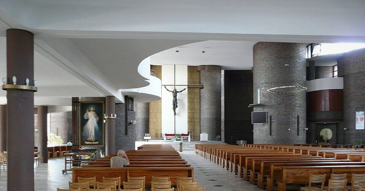 Dzieła sztuki sakralnej — Kościół MB Częstochowskiej, Katowice. Zdjęcie: Wikimedia Commons.