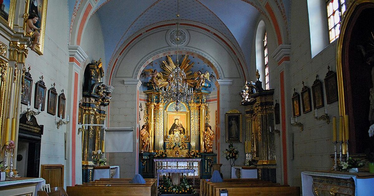 Dzieła sztuki sakralnej — Kościół MB Fatimskiej, Kraków. Zdjęcie: Wikimedia Commons.