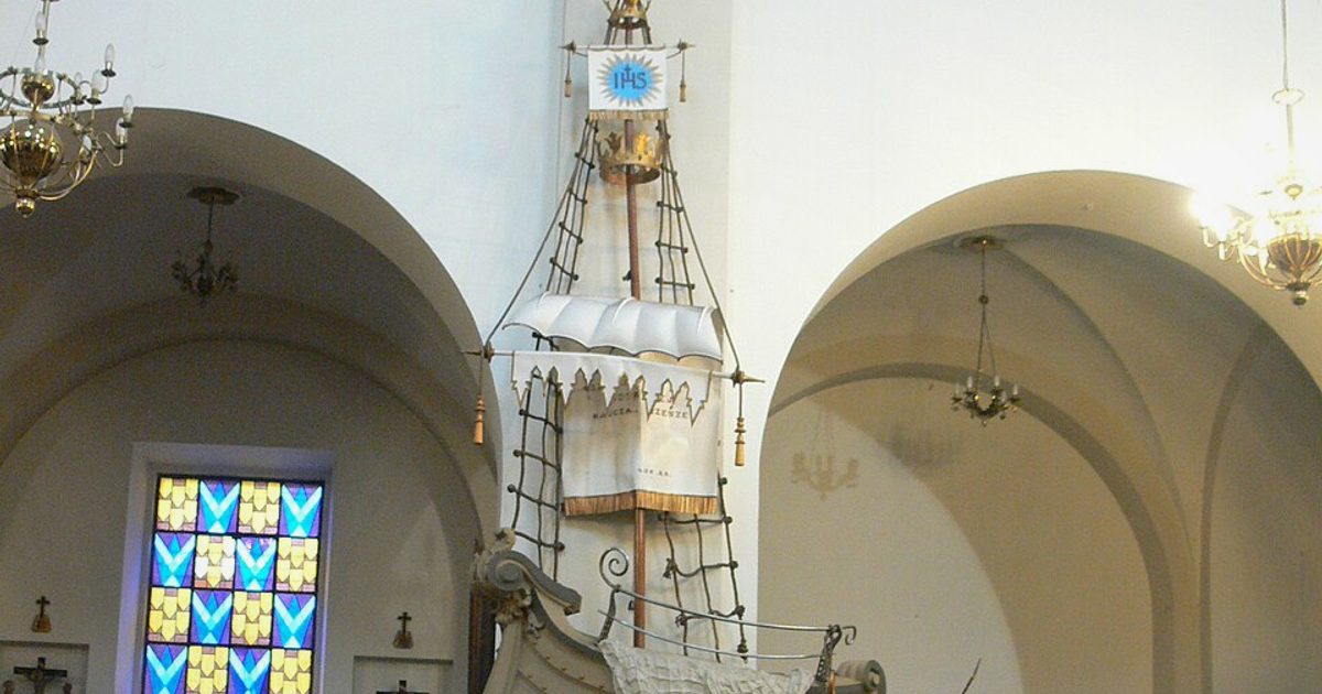 Dzieła sztuki sakralnej — Kościół Najświętszego Serca Jezusowego, Łódź. Zdjęcie: Wikimedia Commons.