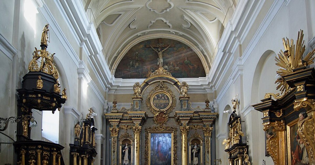 Dzieła sztuki sakralnej — Kościół NMP z Lourdes, Kraków. Zdjęcie: Wikimedia Commons.