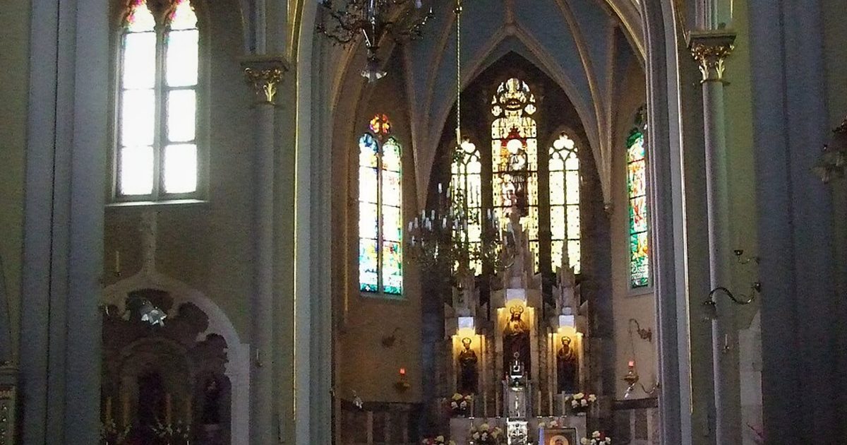 Relikwie świętych — Kościół św. Grzegorza, Kraków. Zdjęcie: Wikimedia Commons.