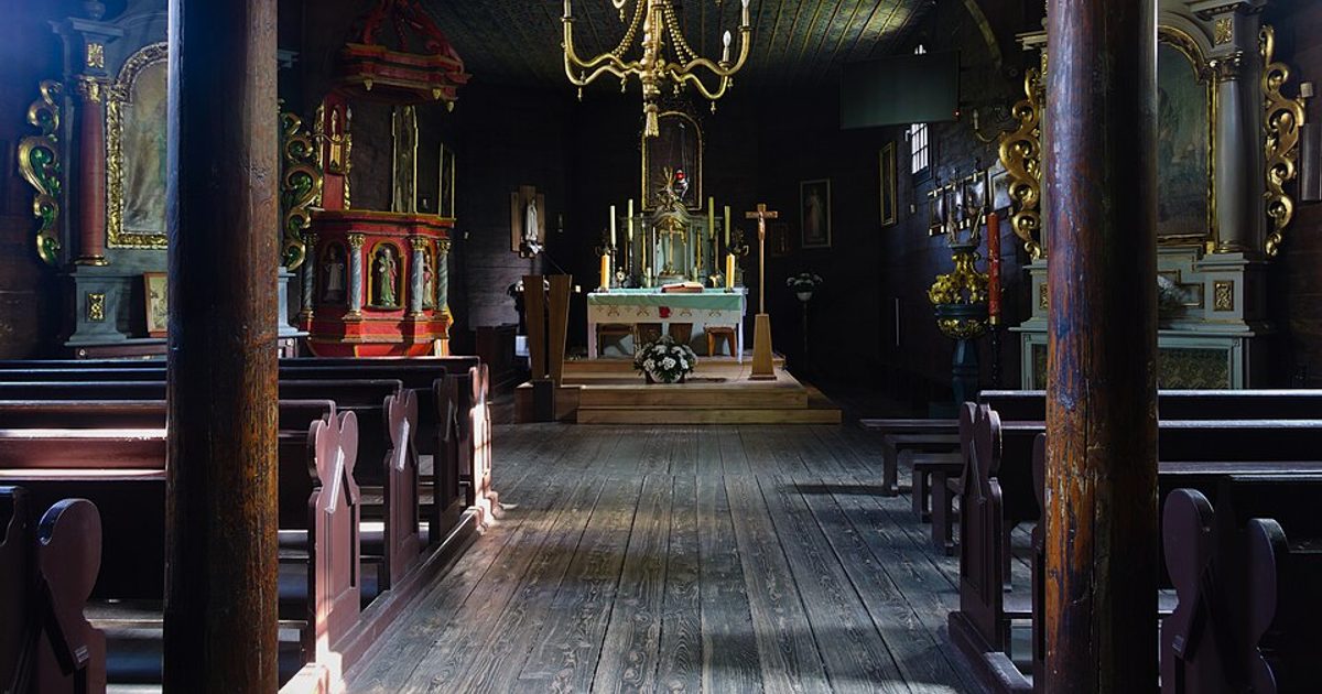 Dzieła sztuki sakralnej — Kościół św. Józefa, Chorzów. Zdjęcie: Wikimedia Commons.