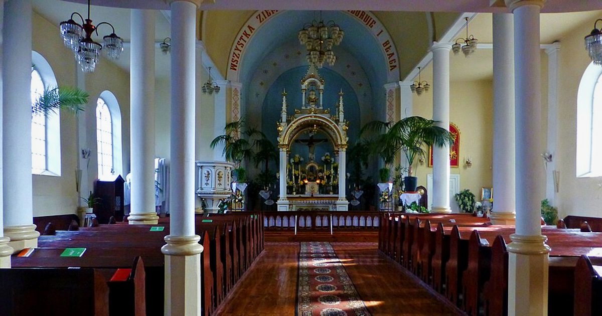 Relikwie świętych — Kościół św. Józefa Oblubieńca NMP, Łódź. Zdjęcie: Wikimedia Commons.