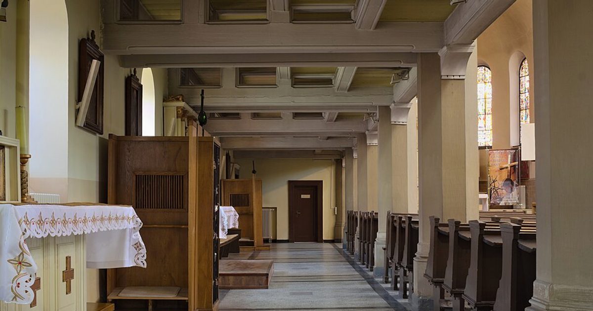 Dzieła sztuki sakralnej — Kościół Świętych Piotra i Pawła, Gliwice. Zdjęcie: Wikimedia Commons.