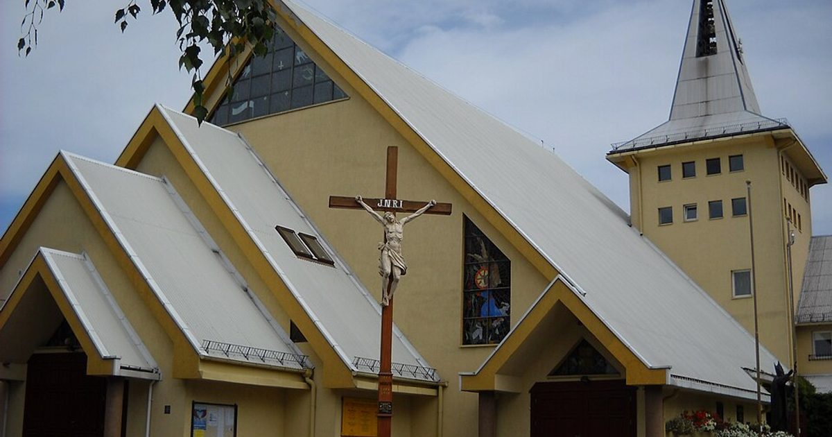 Kościół parafii Kościół bł. Jerzego Matulewicza w Pasłęk — zdjęcie