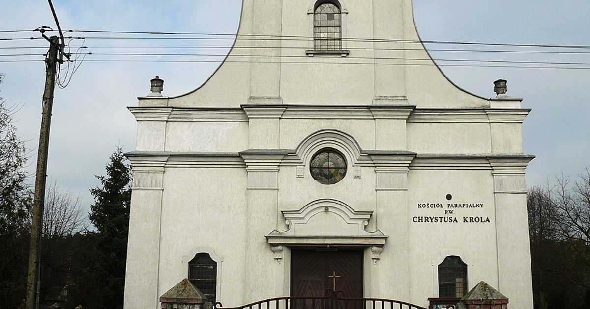 Kościół parafii Kościół Chrystusa Króla w Chojno-Wieś — zdjęcie