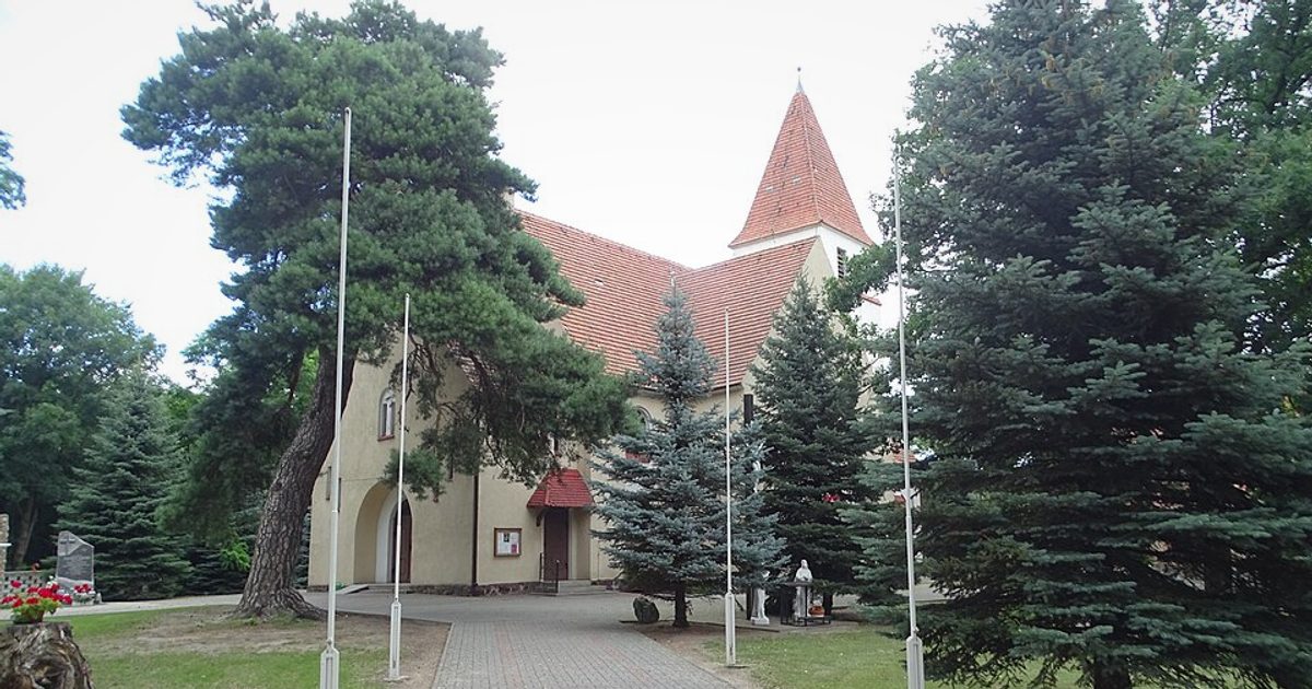 Kościół parafii Kościół Chrystusa Króla w Gąski — zdjęcie
