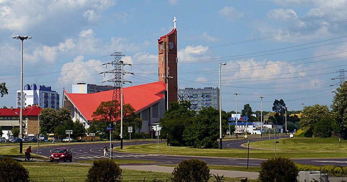Kościół parafii Kościół Chrystusa Króla w Łódź — zdjęcie