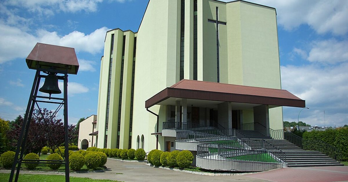 Kościół parafii Kościół Chrystusa Króla w Sanok — zdjęcie
