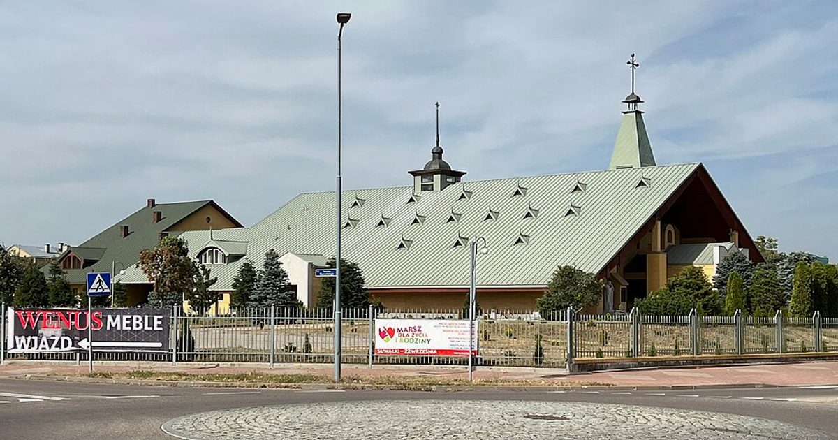 Kościół parafii Kościół Chrystusa Króla w Suwałki — zdjęcie