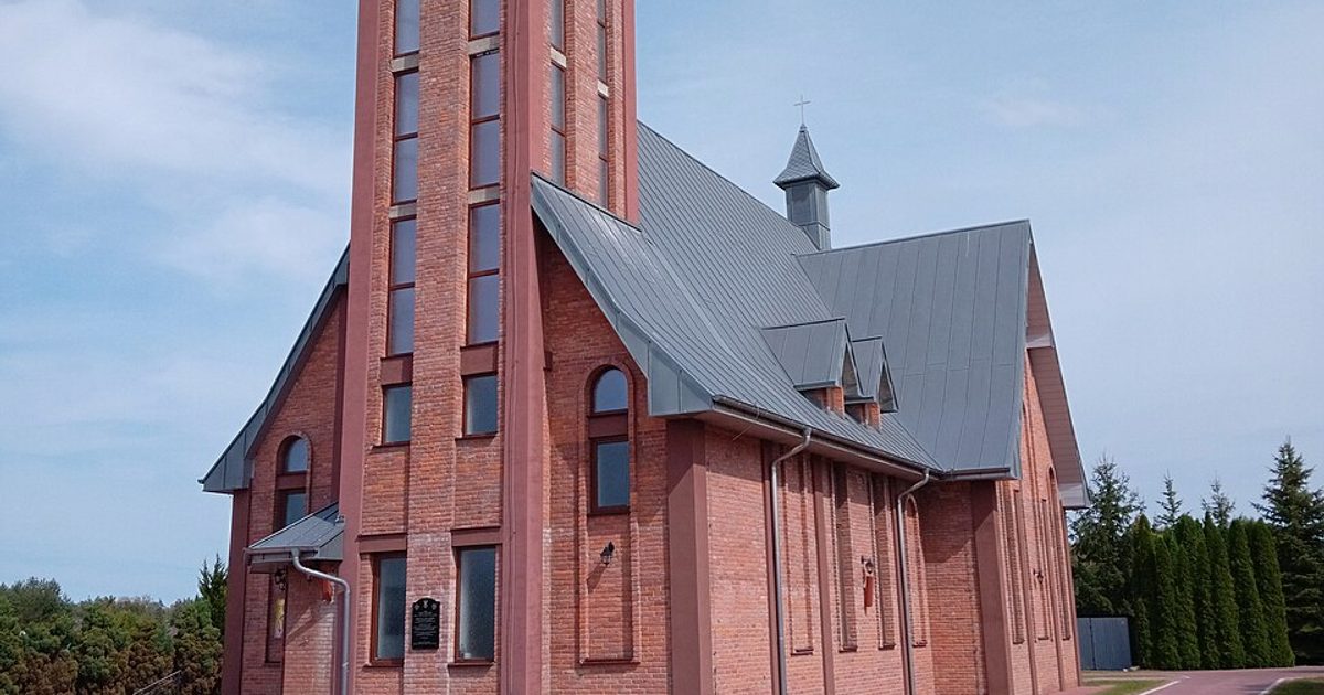 Kościół parafii Kościół Chrystusa Odkupiciela w Skrobów-Kolonia — zdjęcie
