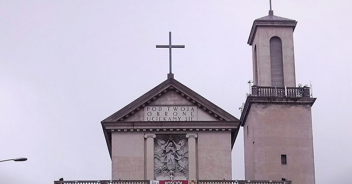 Kościół parafii Kościół MB Zwycięskiej w Łódź — zdjęcie
