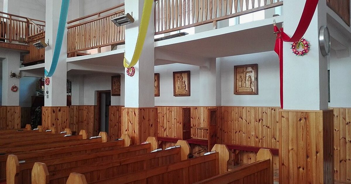 Kościół parafii Kościół Miłosierdzia Bożego w Krukowo — zdjęcie