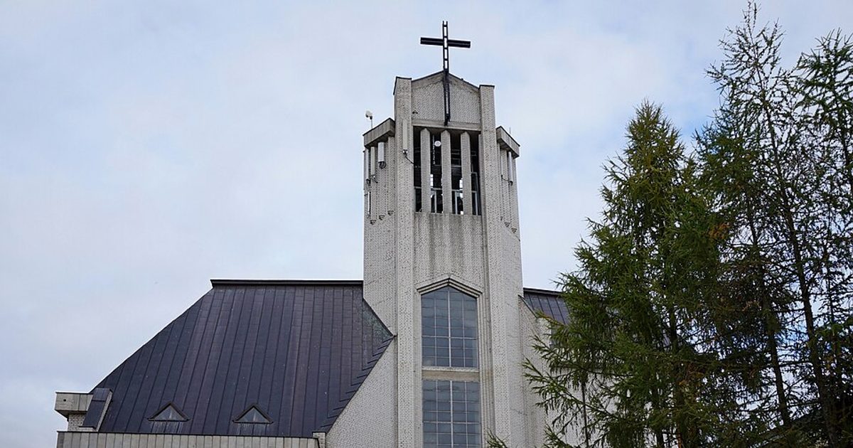 Kościół parafii Kościół Miłosierdzia Bożego w Olsztyn — zdjęcie