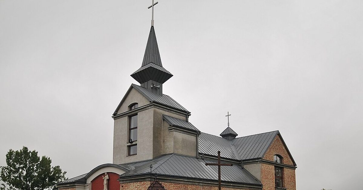 Kościół parafii Kościół Miłosierdzia Bożego w Skępe — zdjęcie