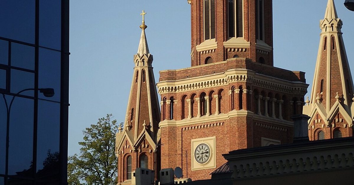 Kościół parafii Kościół Najświętszego Imienia Jezus w Łódź — zdjęcie