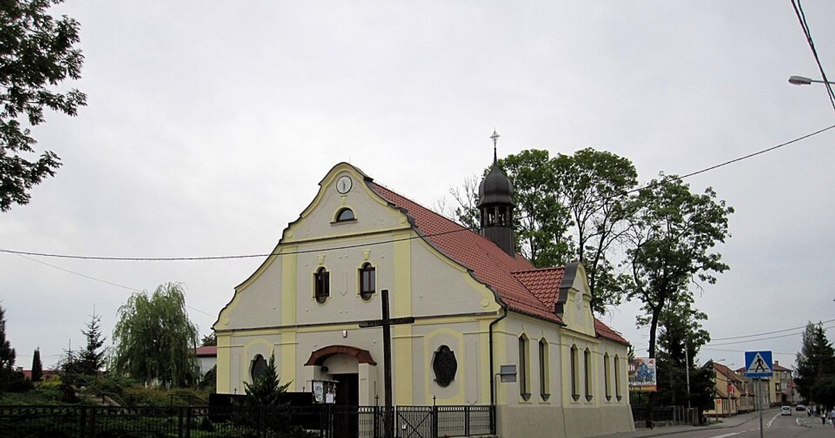 Kościół parafii Kościół Najświętszego Serca Pana Jezusa w Orzysz — zdjęcie