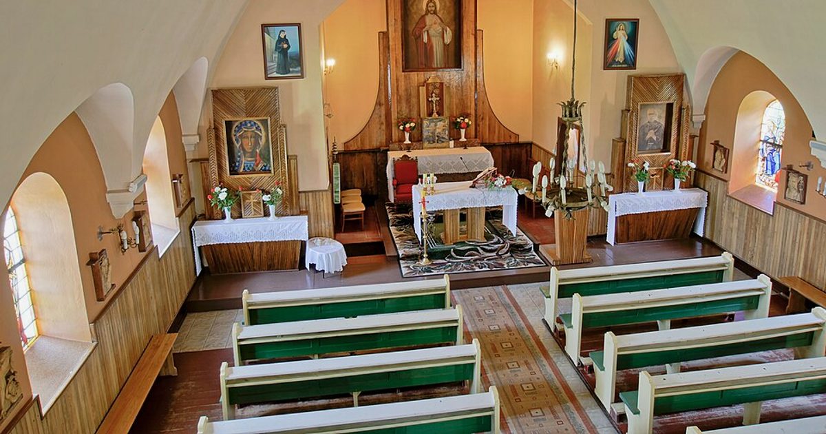 Kościół parafii Kościół Najświętszego Serca Pana Jezusa w WILKOWO — zdjęcie