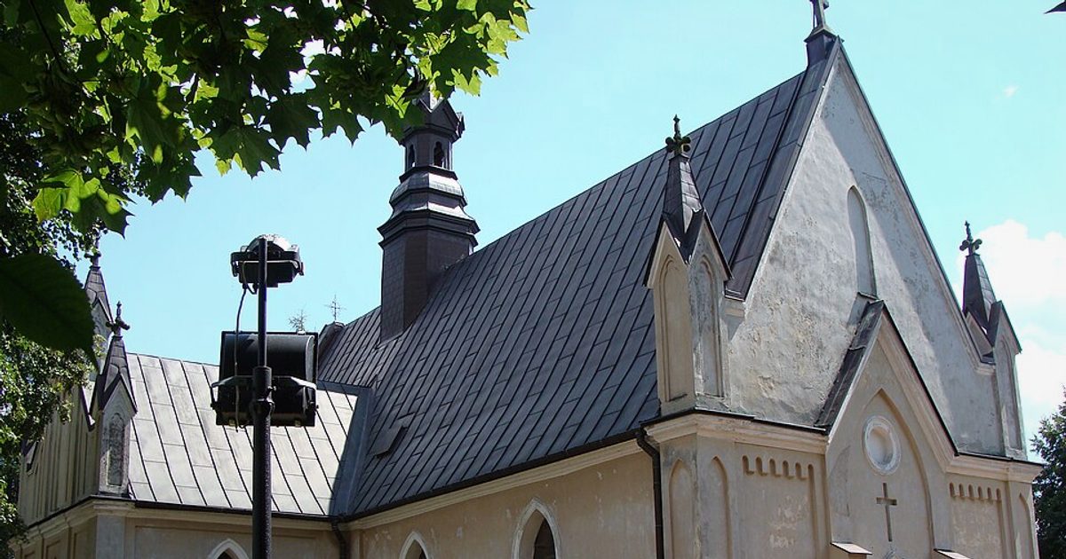 Kościół parafii Kościół Narodzenia NMP w Goleniowy — zdjęcie