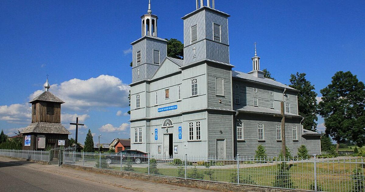Kościół parafii Kościół Nawiedzenia NMP w Kolembrody — zdjęcie