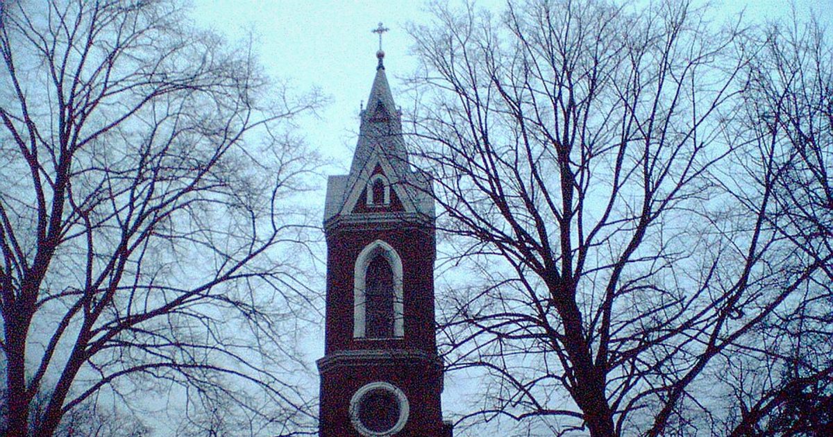 Kościół parafii Kościół Nawiedzenia NMP w Rusiec — zdjęcie