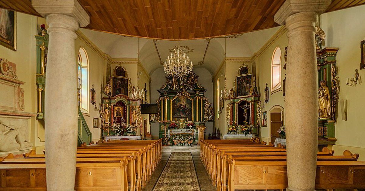 Kościół parafii Kościół Nawiedzenia NMP w Tarnawa — zdjęcie