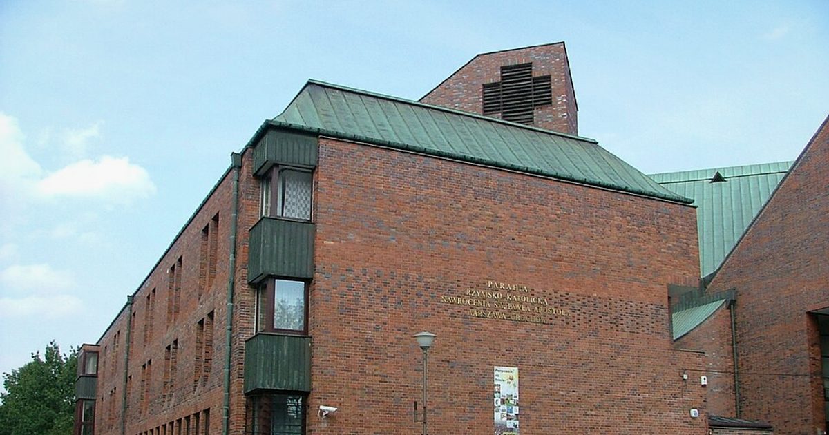 Kościół parafii Kościół Nawrócenia św. Pawła Apostoła w Warszawa — zdjęcie