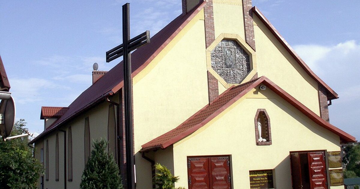 Kościół parafii Kościół Niepokalanego Poczęcia NMP w Ryn — zdjęcie