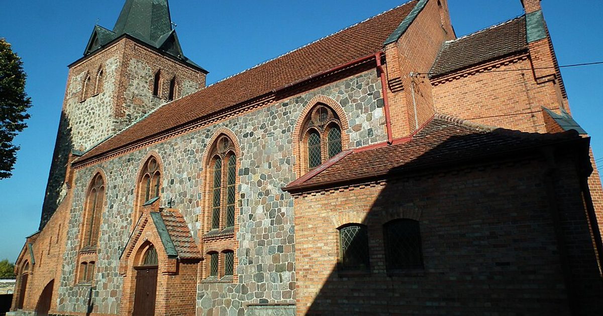 Kościół parafii Kościół Niepokalanego Poczęcia NMP w Zamęcin — zdjęcie