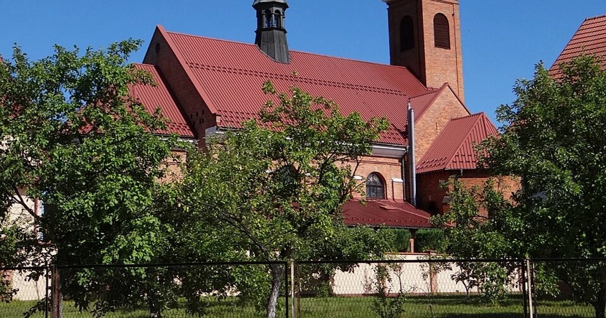 Kościół parafii Kościół Niepokalanego Serca NMP w Borzęta — zdjęcie