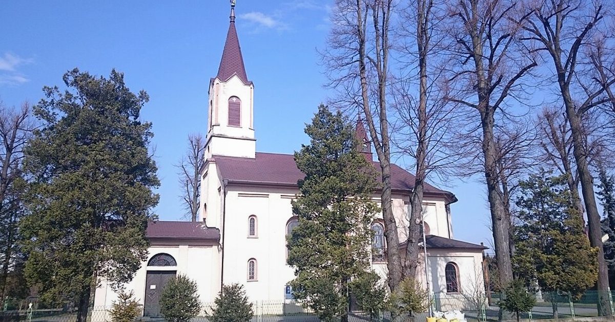 Kościół parafii Kościół Niepokalanego Serca NMP w Kaniów — zdjęcie