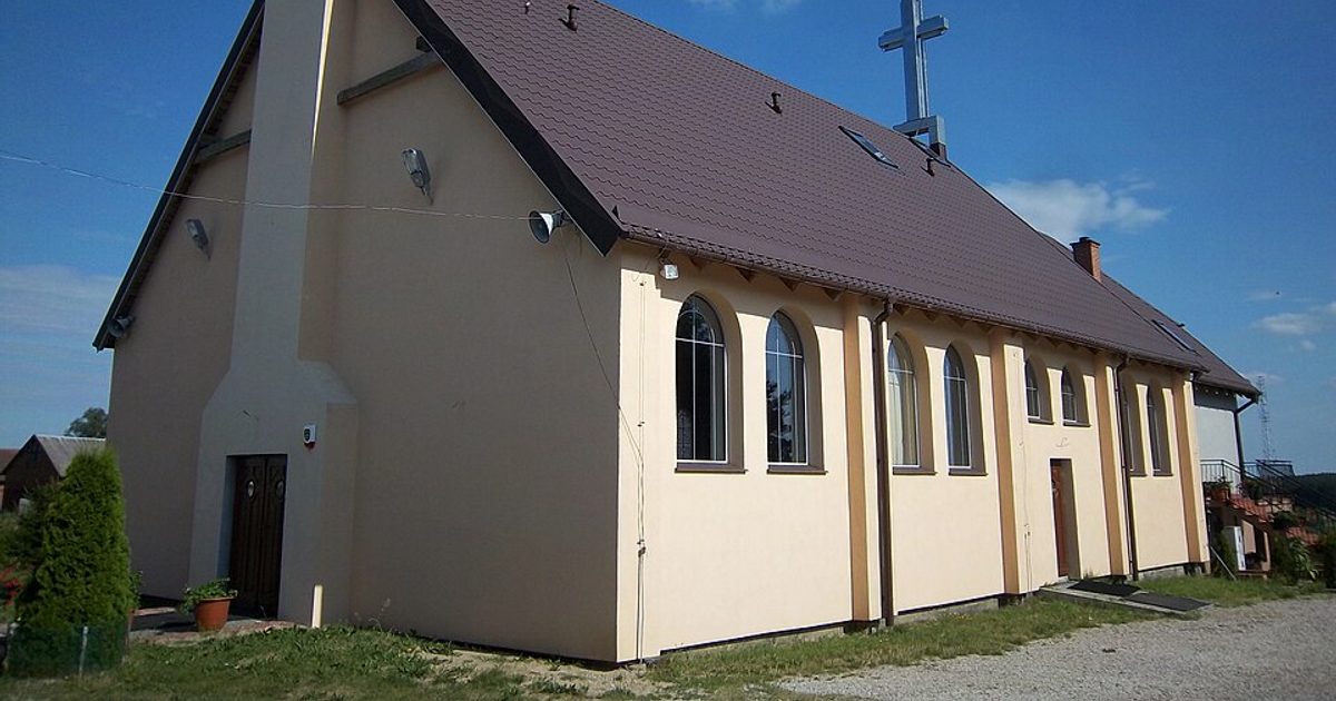 Kościół parafii Kościół NMP Królowej Męczenników w Wójtowo — zdjęcie
