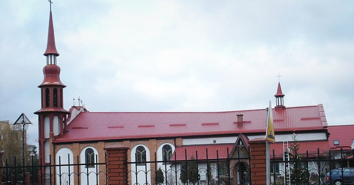 Kościół parafii Kościół NMP Królowej Polski w Ełk — zdjęcie