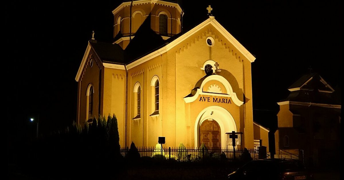 Kościół parafii Kościół NMP Królowej Polski w Pełkinie — zdjęcie