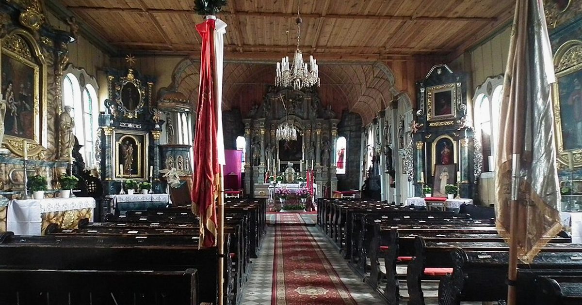 Kościół parafii Kościół NMP Wniebowziętej w Żegocin — zdjęcie
