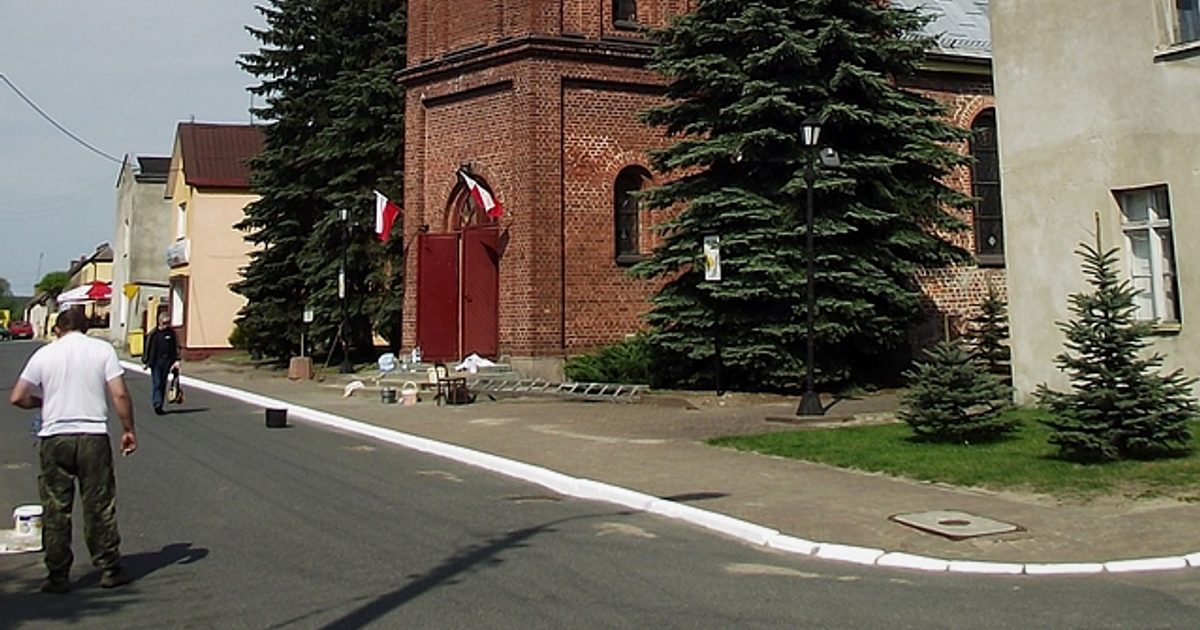 Kościół parafii Kościół NPNMP w Mirosławiec — zdjęcie