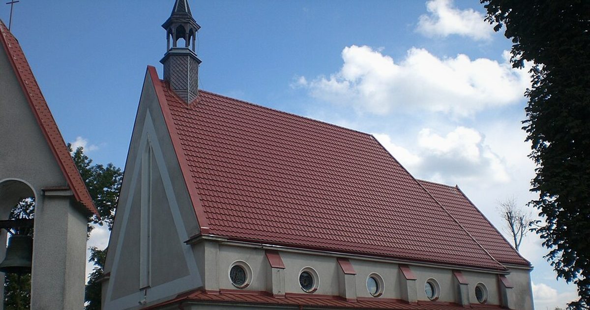 Kościół parafii Kościół Opatrzności Bożej w Kamienica — zdjęcie