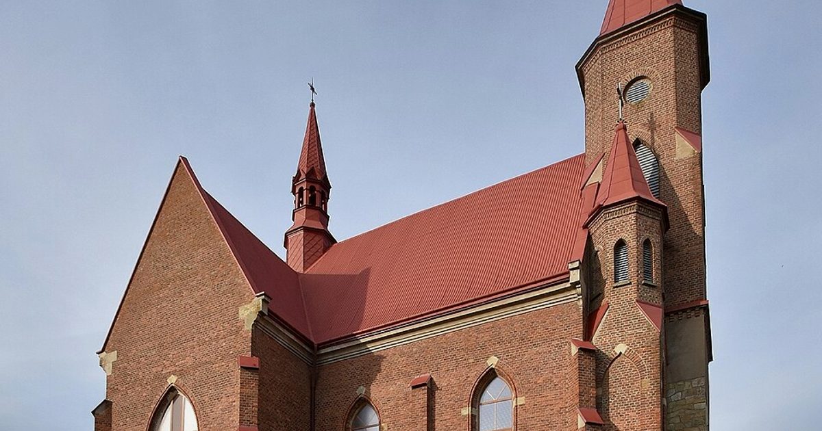 Kościół parafii Kościół Podwyższenia Krzyża w Falejówka — zdjęcie