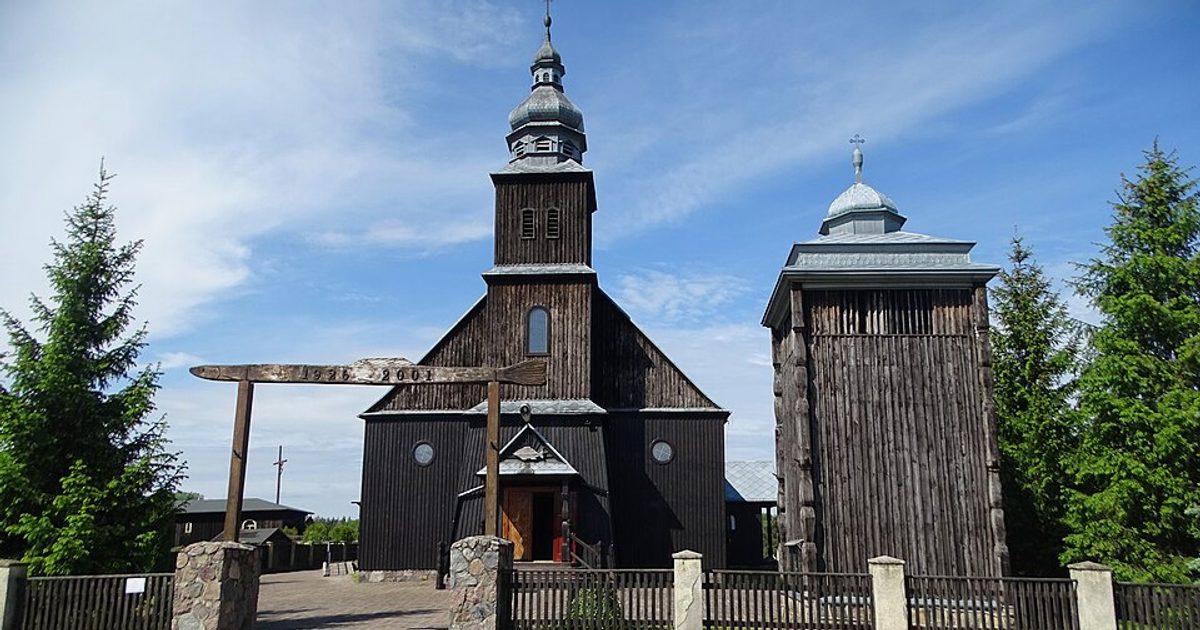 Kościół parafii Kościół Podwyższenia Krzyża Świętego w Koszelewy — zdjęcie