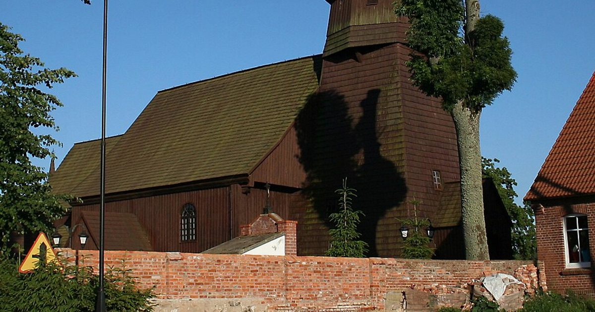 Kościół parafii Kościół Podwyższenia Krzyża Świętego w Leśno — zdjęcie