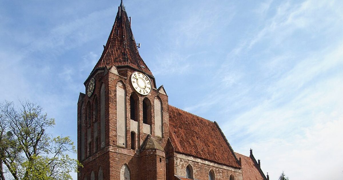 Kościół parafii Kościół Podwyższenia Krzyża Świętego w Pruszcz Gdański — zdjęcie