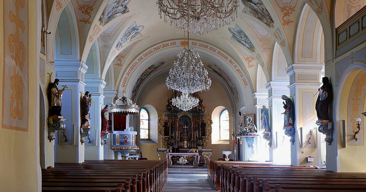 Kościół parafii Kościół Ścięcia św. Jana Chrzciciela w Grobniki — zdjęcie