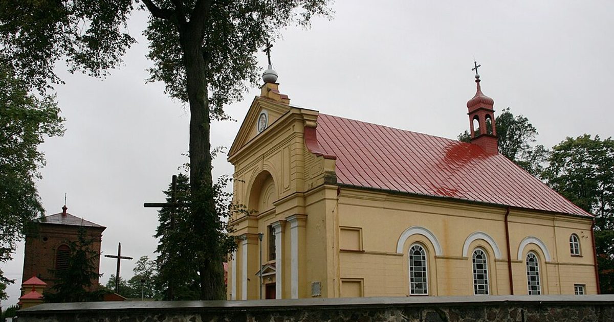 Kościół parafii Kościół św. Aleksandra w Śleszyn — zdjęcie