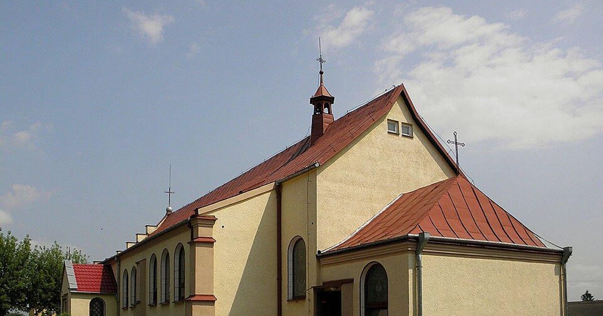 Kościół parafii Kościół św. Andrzeja Boboli w Małęczyn — zdjęcie