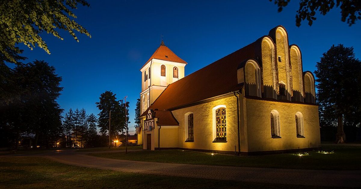Kościół parafii Kościół św. Andrzeja Boboli w Rydzewo — zdjęcie
