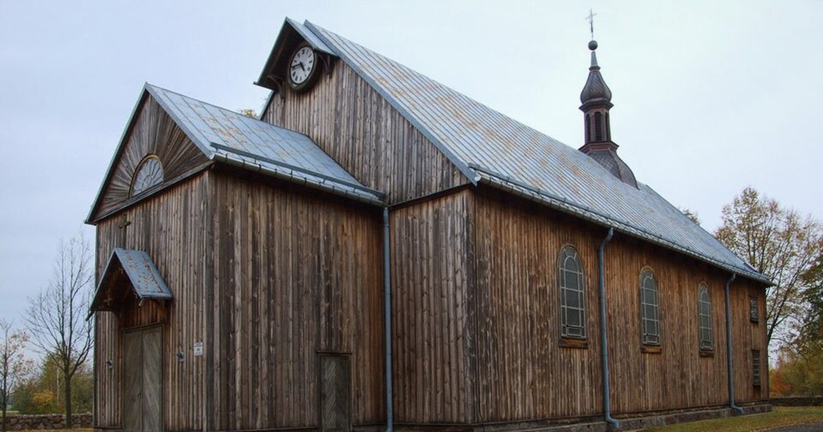 Kościół parafii Kościół św. Andrzeja Boboli w Skierkowizna — zdjęcie